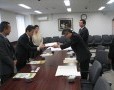 Meeting with Tohoku Officials 